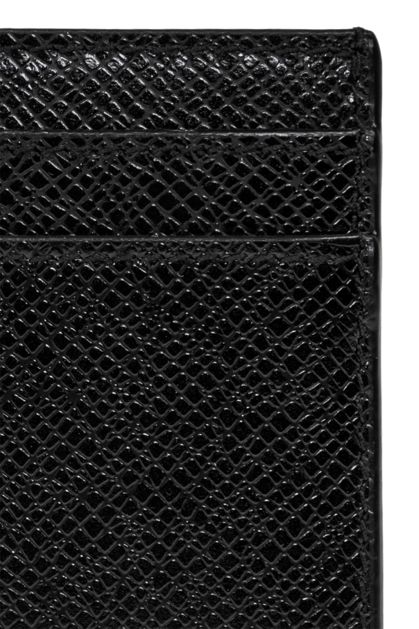 Black Card holder with logo Saint Laurent - Vitkac AS